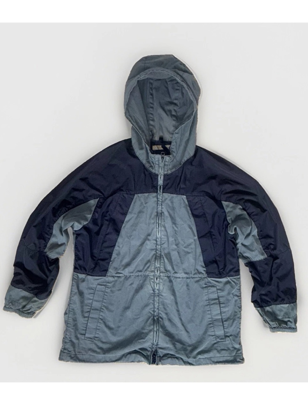 Outerknown Men’s Viento Full-Zip Colorblock Lightweight Windbreaker Jacket Large